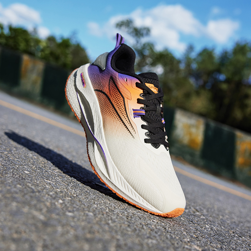 361° Comfortable Cushioning Abrasion Resistant Breathable Lightweight Low top Sprint Running Shoes Men's