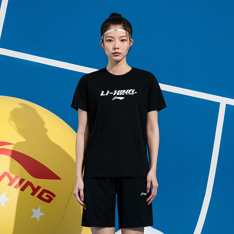 Li Ning Table Tennis Collection Casual Sportswear Unisex Black