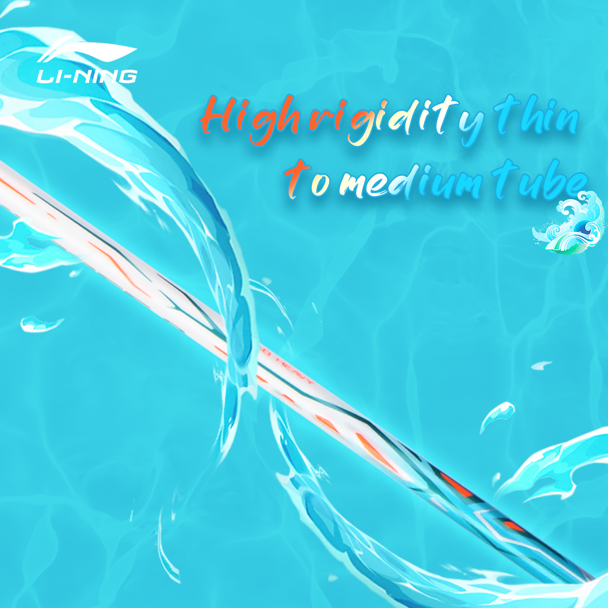 Li Ning Thunder 9 Thunder 08 Full Carbon Badminton Rackets Control Type All around Defense Entry level Unisex
