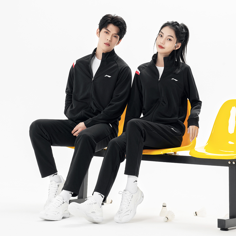 Li Ning Badminton Collection Casual Sportswear Unisex Black