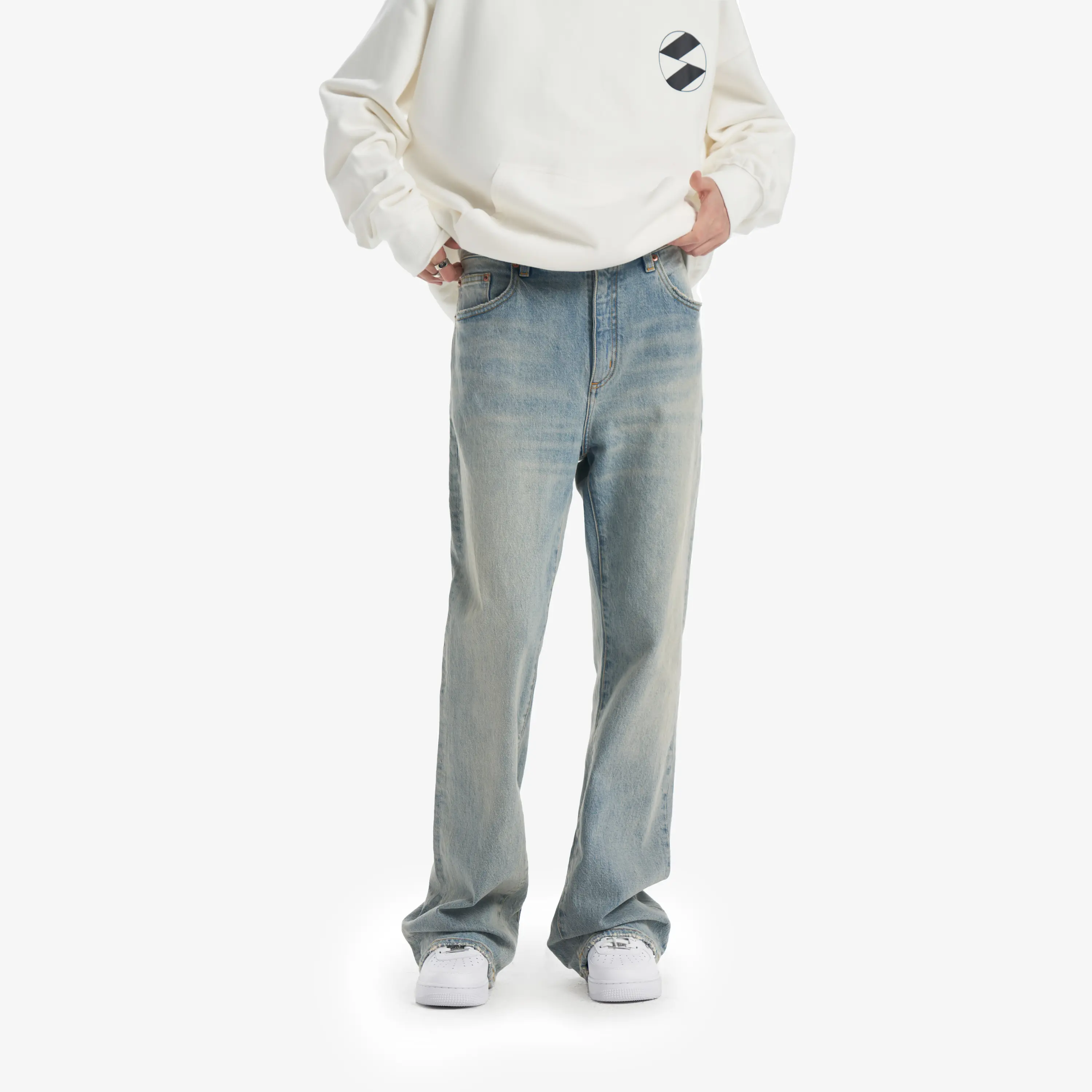 THE SALVAGES FASHION CLUB Jeans Unisex Light Blue