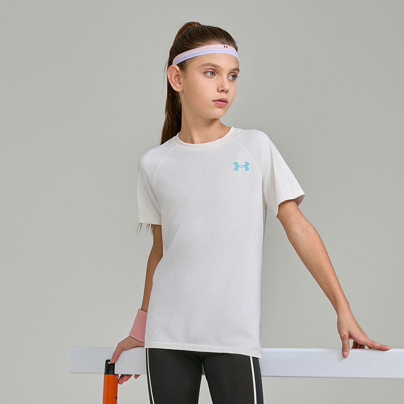 Мужская футболка Under Armour (белая) — фото 3