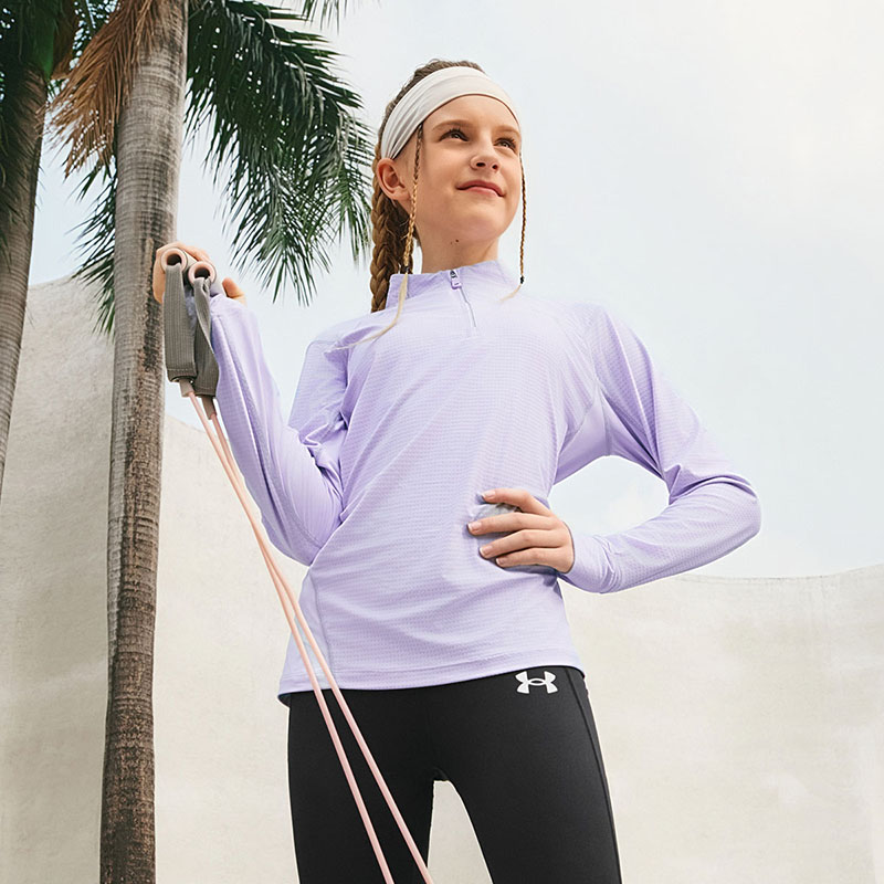 Мужская футболка Under Armour Under ArmourT (фиолетовая) — фото 3