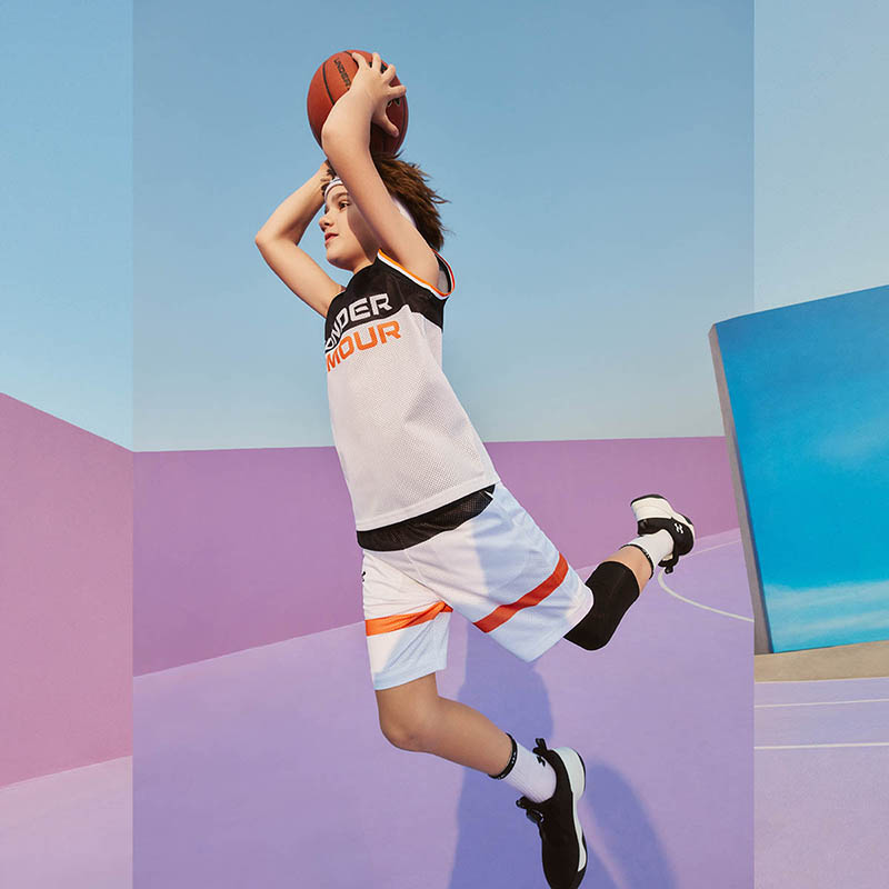 Мужский костюм Under Armour (белый) — фото 3