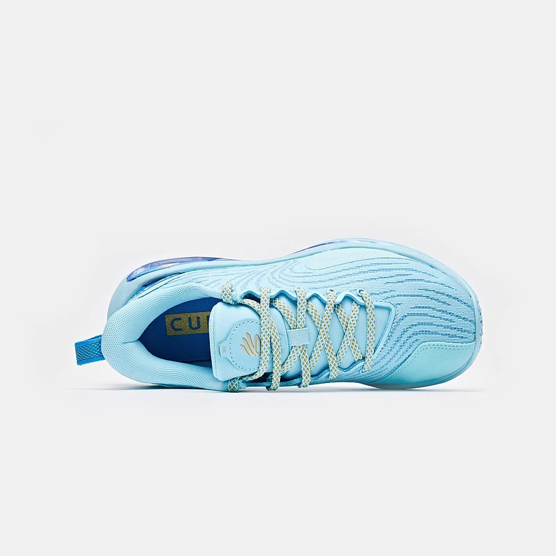Детские кроссовки Under Armour Curry Flow 12 (синие) — фото 5