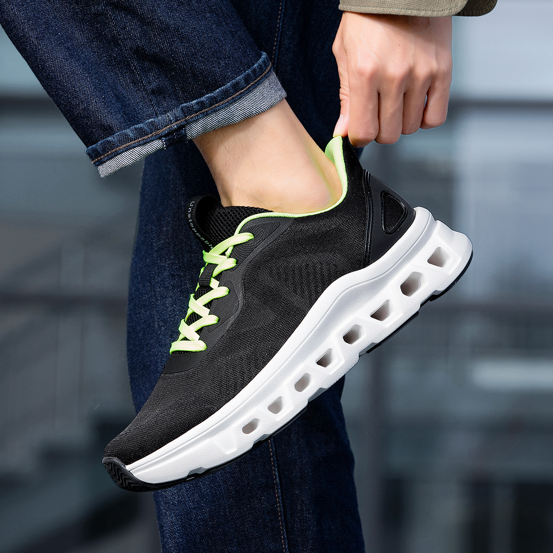 WALKSOUL Fabric Cushioning Slip Resistant Abrasion Resistant Breathable Rebound