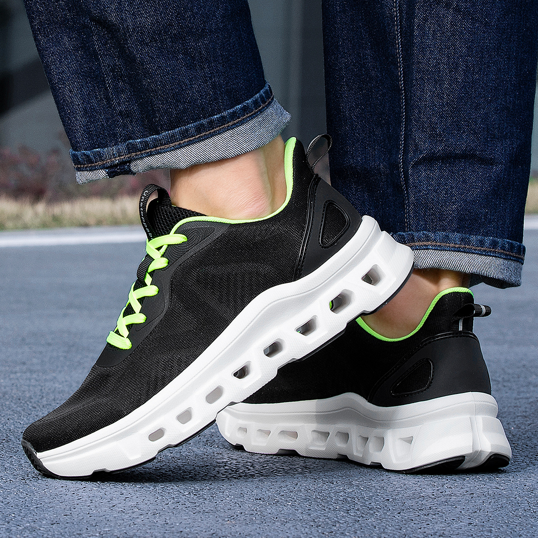 WALKSOUL Fabric Cushioning Slip Resistant Abrasion Resistant Breathable Rebound