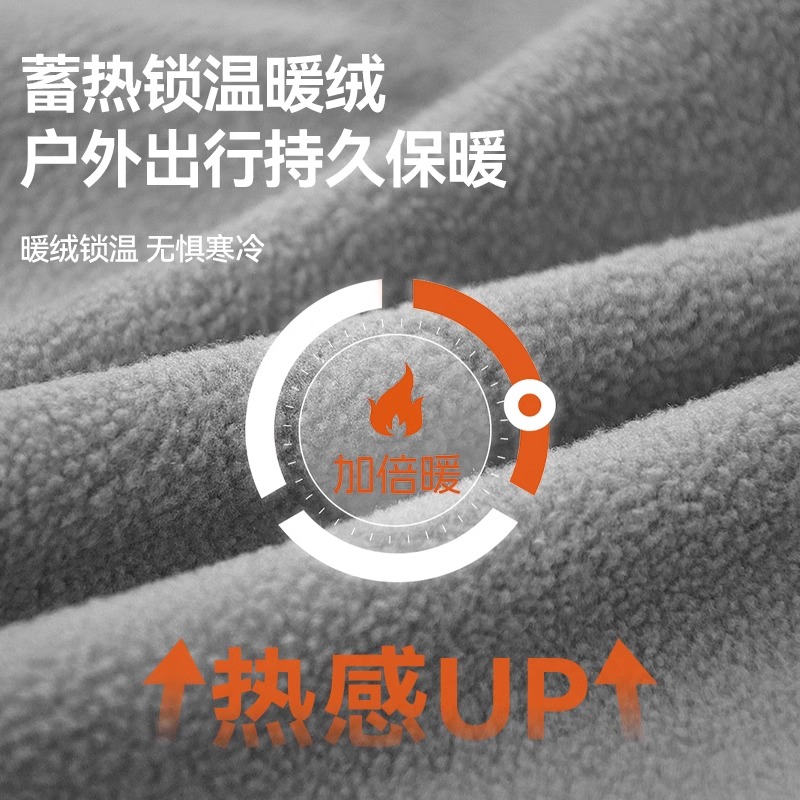 Li Ning Windproof & Dustproof Thermal Masks Cycling Gear Winter Outdoor Sports Unisex 27*26CM Black