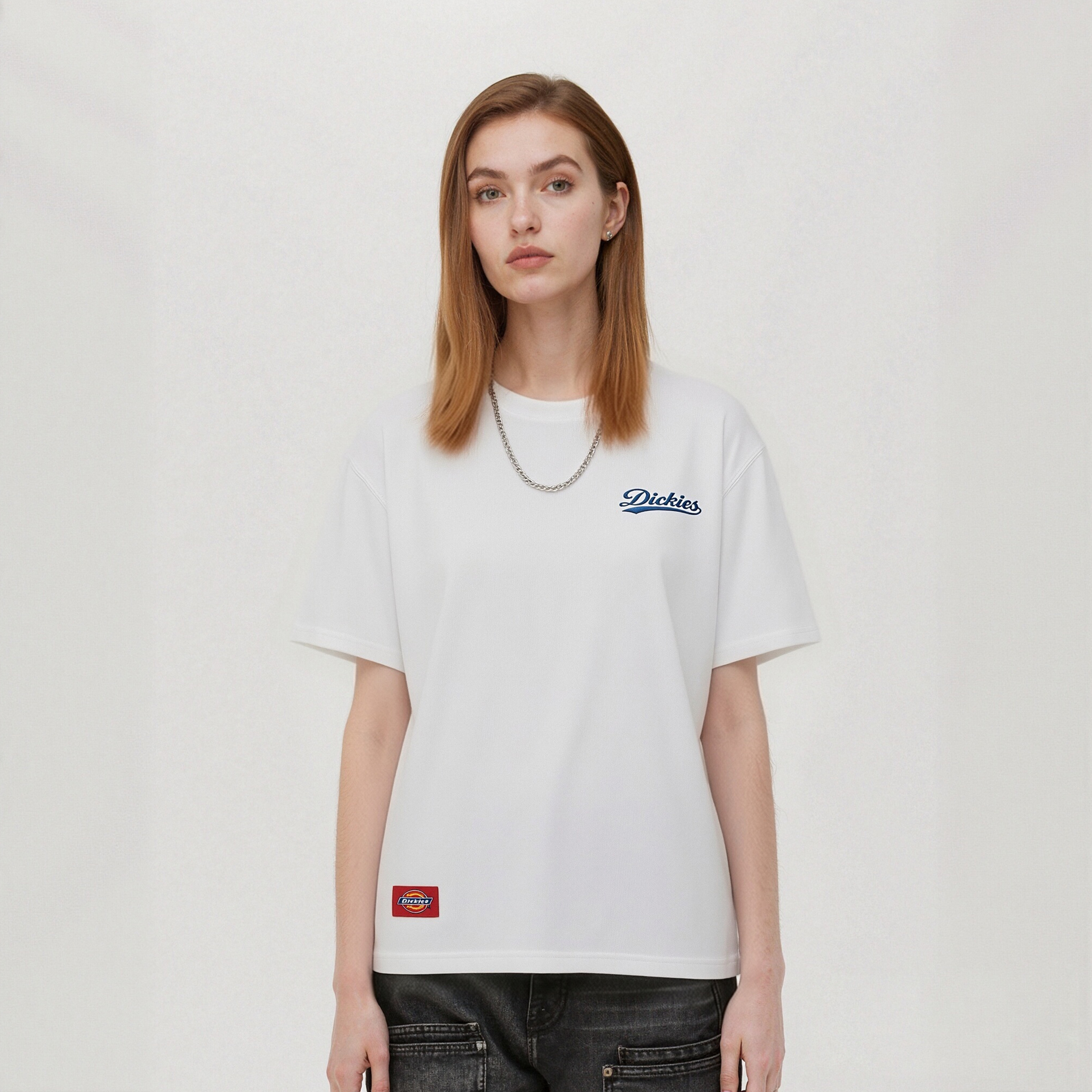 Женская футболка Dickies (черная) — фото 7