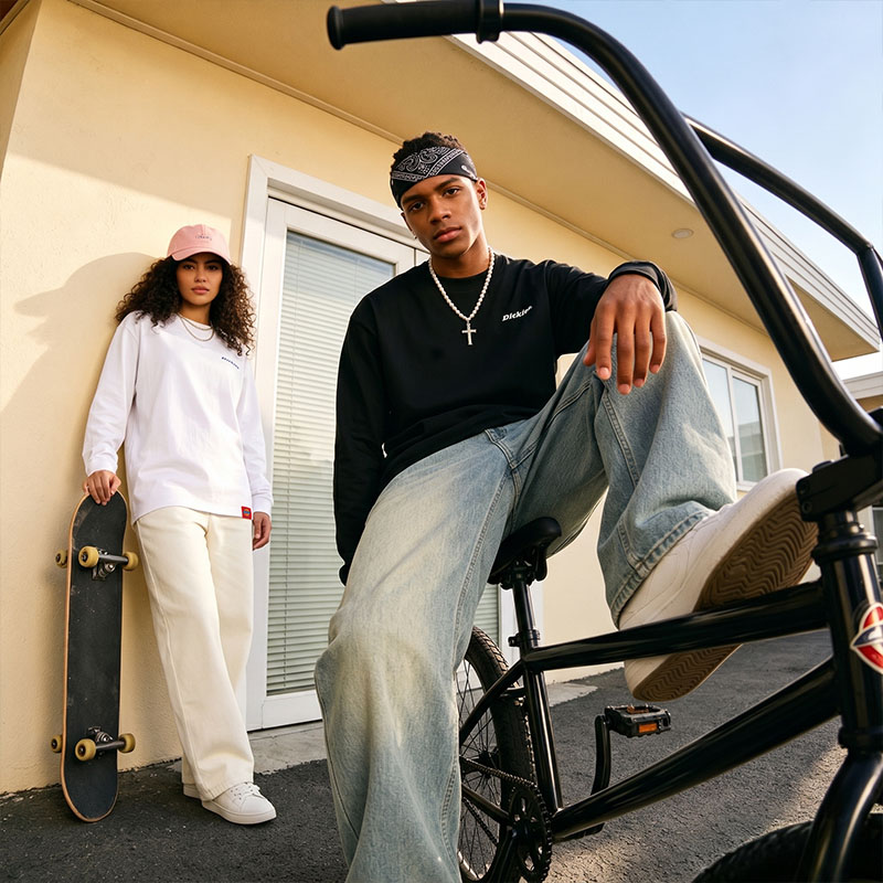 Женская футболка Dickies 320g Heavyweight Logo (зеленая) — фото 69