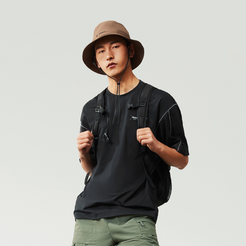 Li Ning T Shirt Men’s Thunderstorm Gray