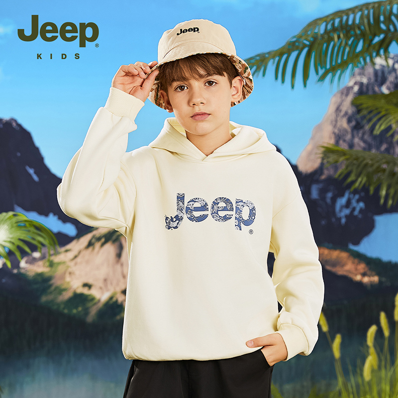 Унисекс худи Jeep (желтый) — фото 3