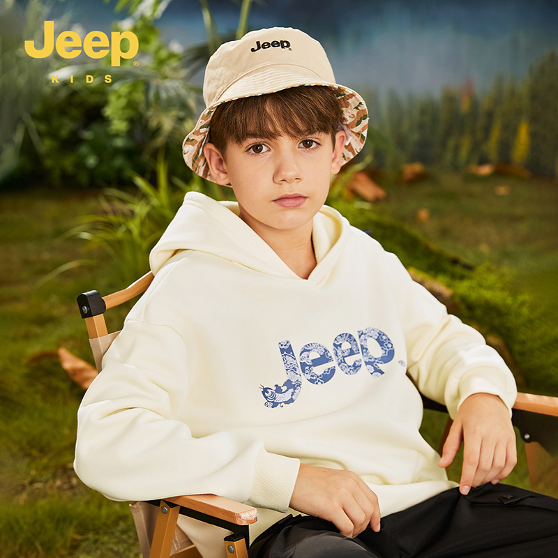 Унисекс худи Jeep (желтый) — фото 2