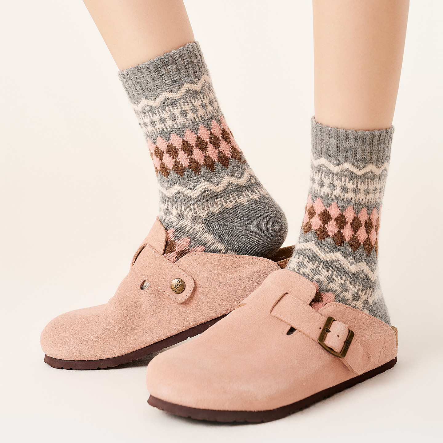 Primeet Crew Socks Unisex 4 Pack