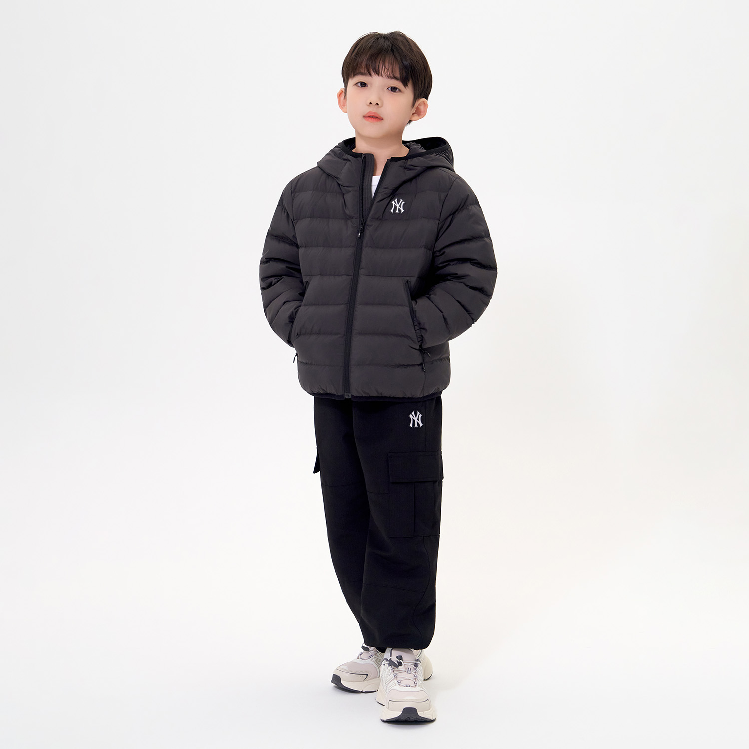 Детские штаны MLB KIDS (черные) — фото 4