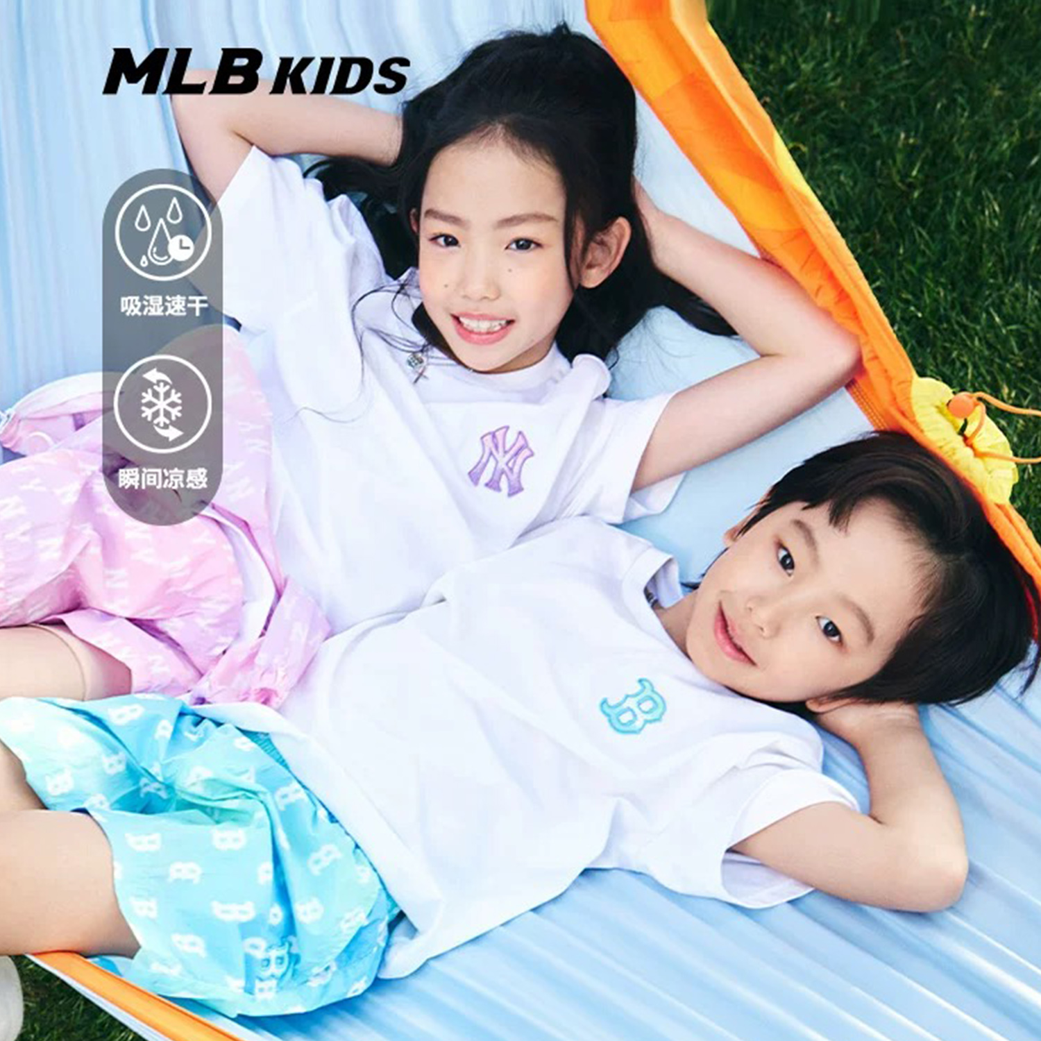 Футболка MLB KIDS Classic MonogramBoston Red SoxT ss25 (белая) — фото 5