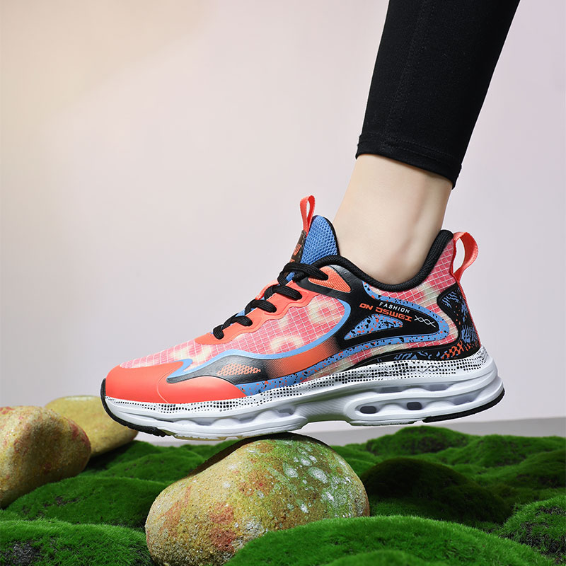 JSWEI Slip Resistant Abrasion Resistant Low top Running Shoes Unisex