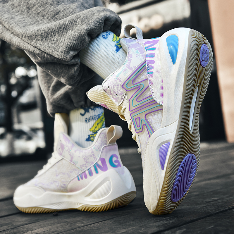 TONYBEAR Mid top Basketball Shoes Unisex