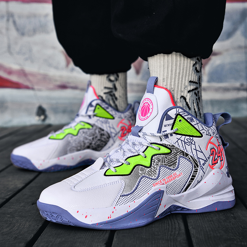 TONYBEAR Mid top Basketball Shoes Unisex
