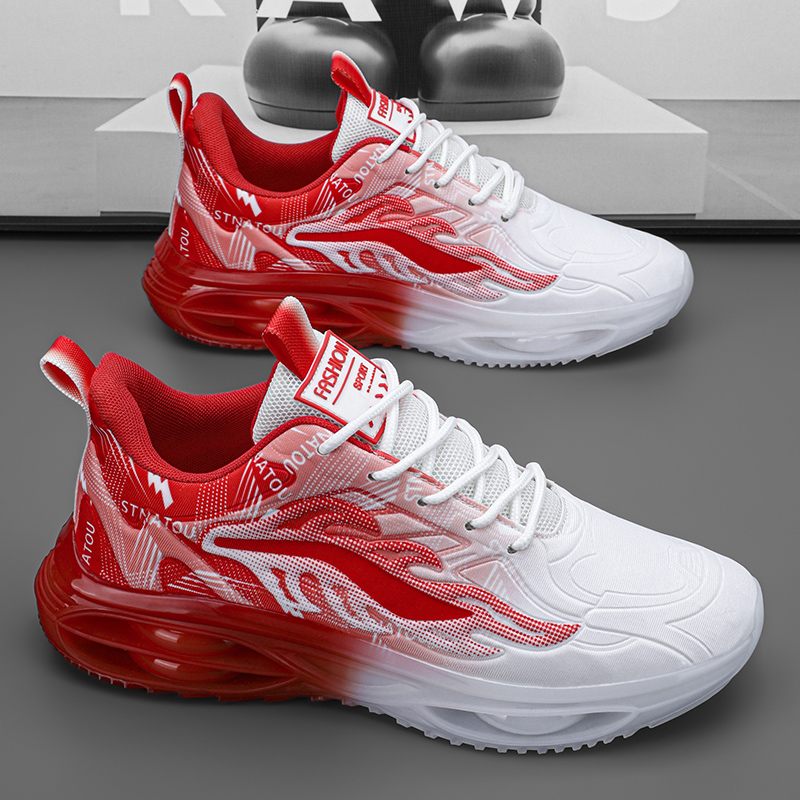 TONYBEAR Cushioning Breathable Height Increasing Cushioning Breathable Height Increasing Low top Running Shoes Men’s