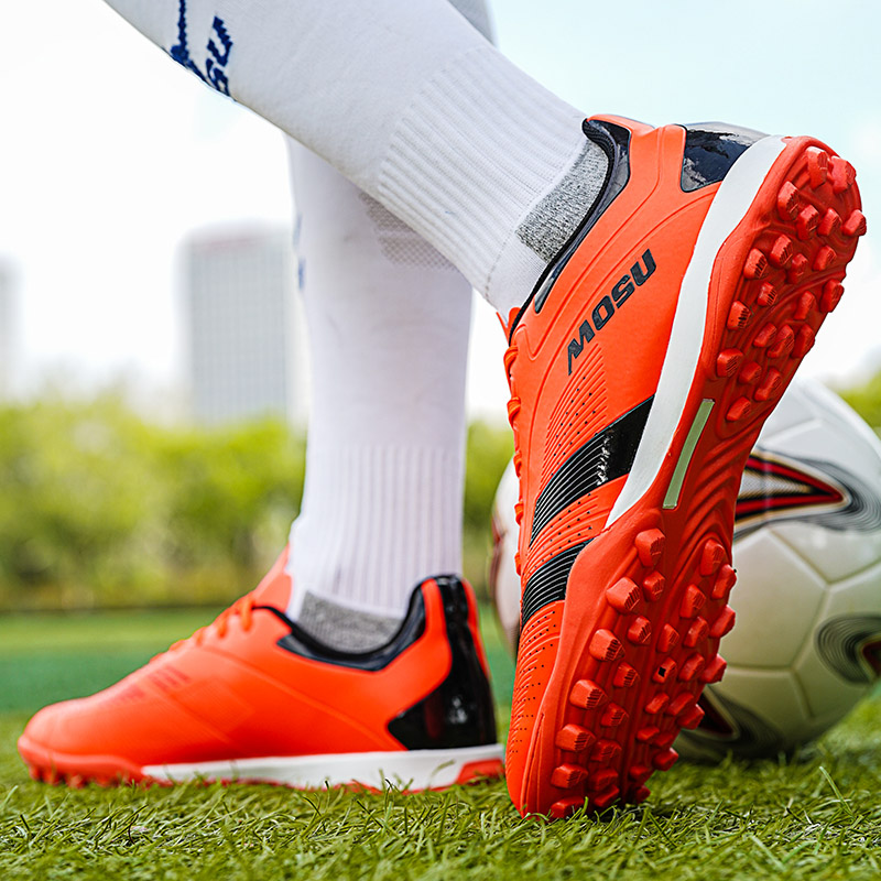 TONYBEAR Slip Resistant Abrasion Resistant Slip Resistant Abrasion Resistant Soccer Shoes Unisex