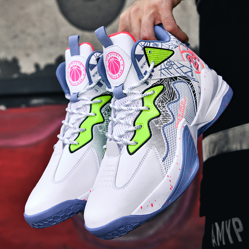 TONYBEAR Mid top Basketball Shoes Unisex