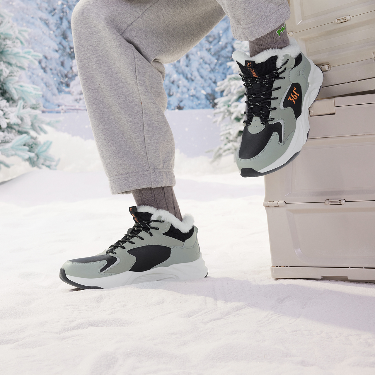 361° Blaze Winter Warmth, Fashion, Comfortable, Fleece Lined Abrasion Resistant Waterproof Thermal High top