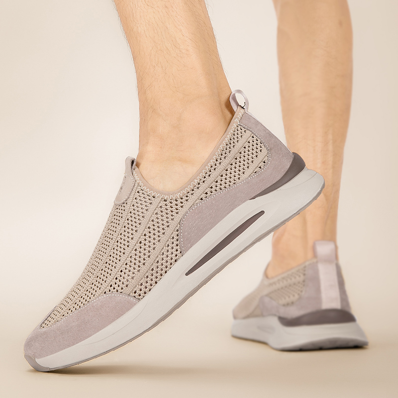 GONGNIULEITING Mesh Abrasion Resistant Breathable Abrasion Resistant Breathable Low top Casual Shoes Men’s