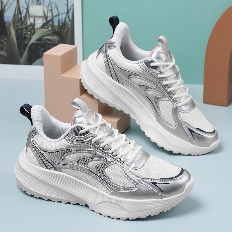 Binary Cushioning Rebound Height Increasing Lightweight Breathable Slip Resistant