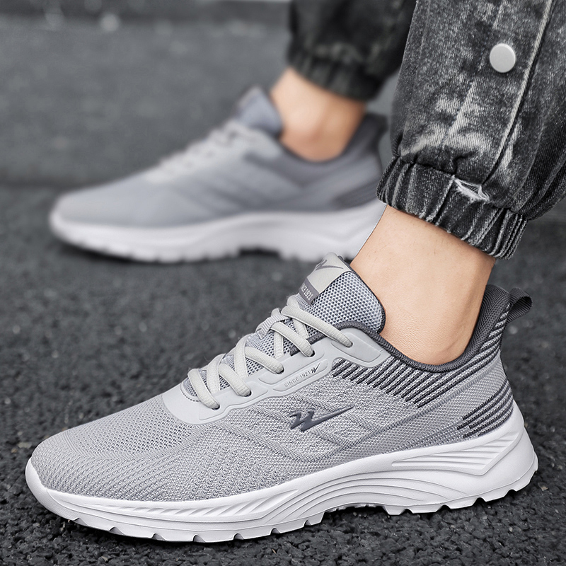 Binary Low top Running Shoes Men’s Light Gray