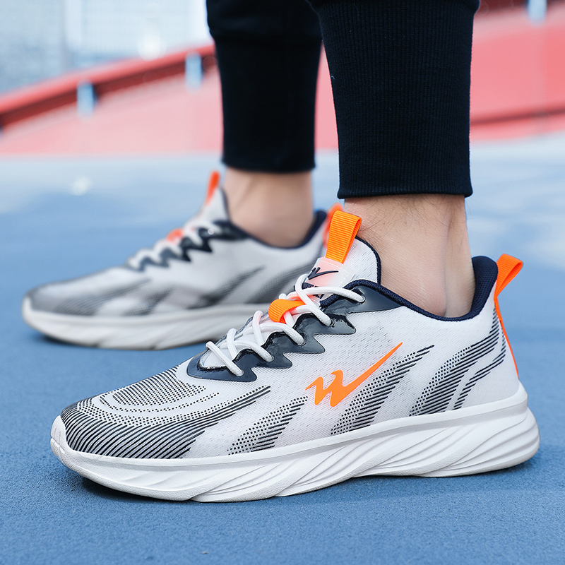 Binary Low top Running Shoes Men’s White Blue