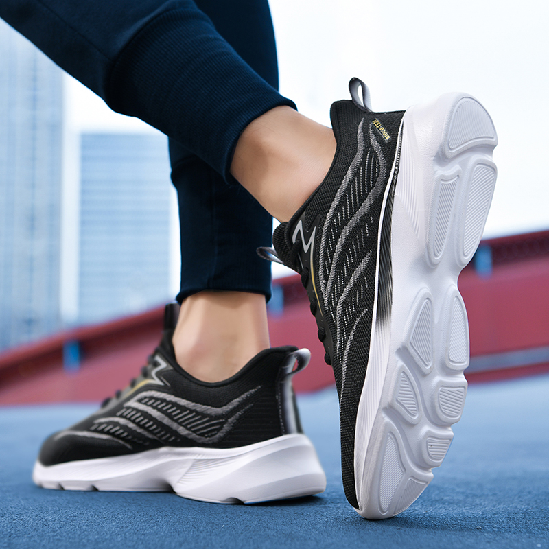 Binary Cushioning Slip Resistant Abrasion Resistant Breathable Support Lightweight Rebound