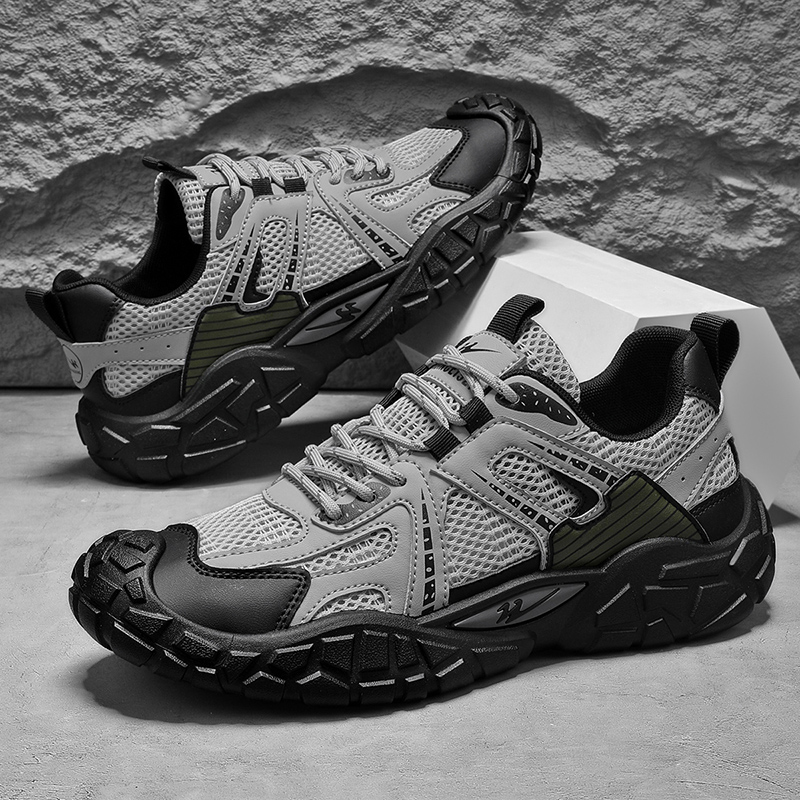 Binary Height Increasing Abrasion Resistant Lightweight Breathable Slip Resistant