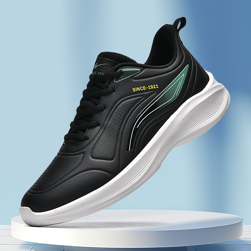 Binary Low top Casual Training City Commuting Running Shoes Men’s Black White