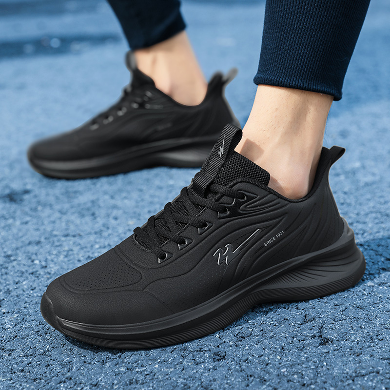 Binary Cushioning Slip Resistant Abrasion Resistant Lightweight Thermal Rebound Low top Casual Running Shoes Men’s