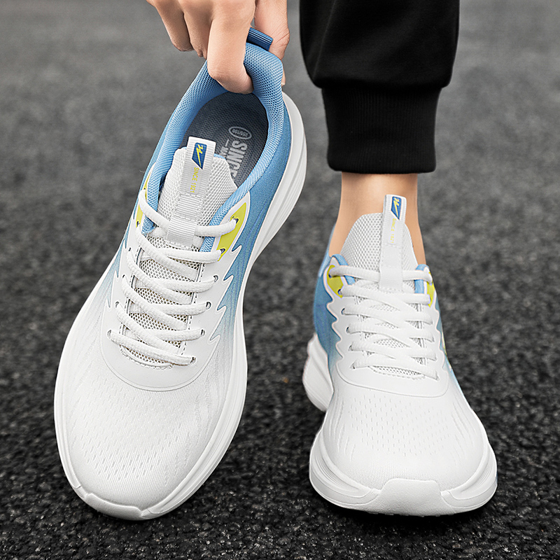 Binary Cushioning Slip Resistant Abrasion Resistant Breathable Coverage Support Lightweight Height Increasing Rebound