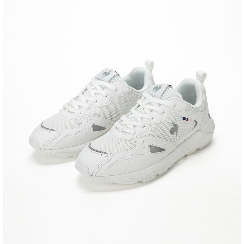 Le Coq Sportif Textile, Artificial Leather Lightweight Low top Running Shoes Unisex