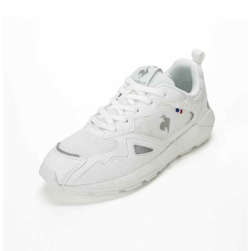 Le Coq Sportif Textile, Artificial Leather Lightweight Low top Running Shoes Unisex