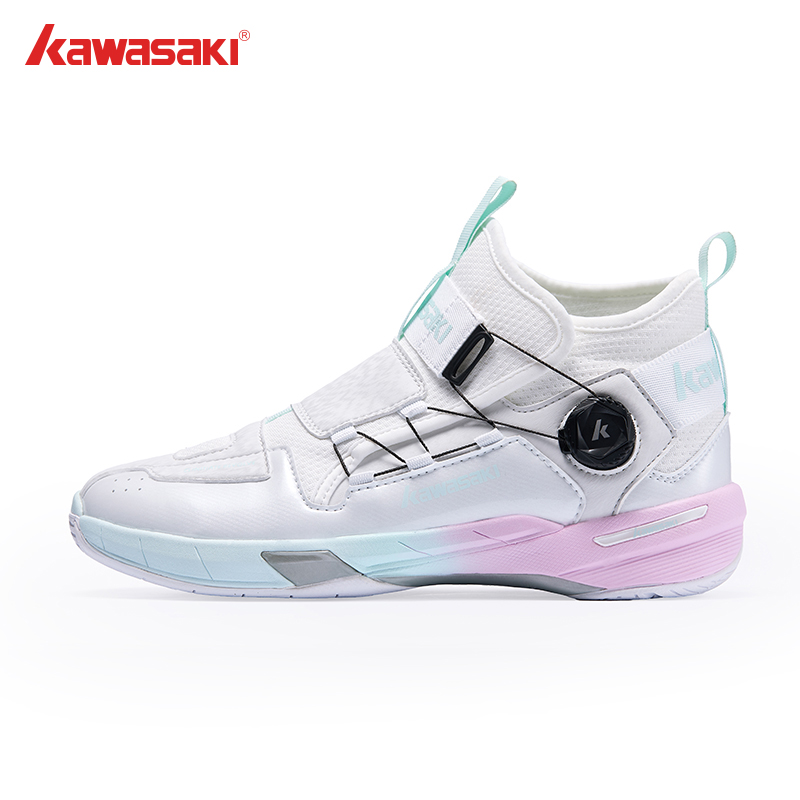 Kawasaki Crossover 2.0 Mid top Badminton Shoes Unisex Azure