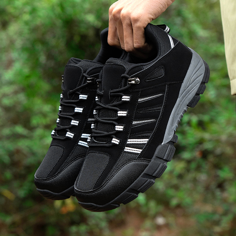 MEKY Slip Resistant, Abrasion Resistant, Breathable Low top Outdoor Shoes Men’s