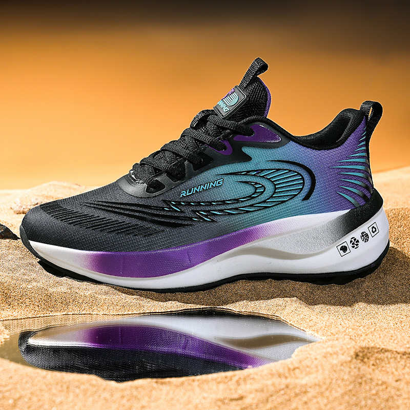 MEKY Cushioning Slip Resistant Abrasion Resistant Low top Casual Training Sprint Running Shoes Men’s