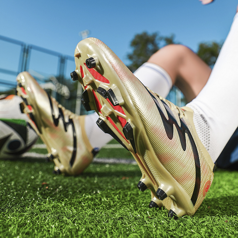 MEKY AG Artificial Ground Artificial Turf Breathable Coverage Soccer Shoes Unisex