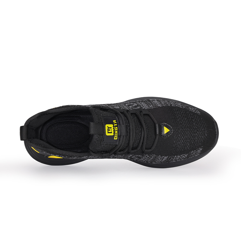 LANOUDUN Slip Resistant, Breathable, Lightweight Low top Outdoor Shoes Unisex Black