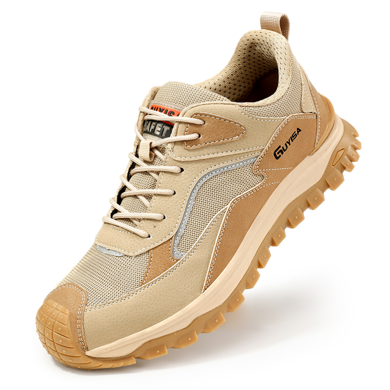 LANOUDUN Abrasion Resistant Impact Resistant Low top Outdoor Shoes Unisex Brown