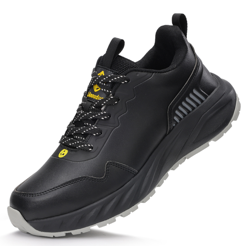 LANOUDUN Abrasion Resistant, Impact Resistant, Slip Resistant Low top Outdoor Shoes Men’s Black