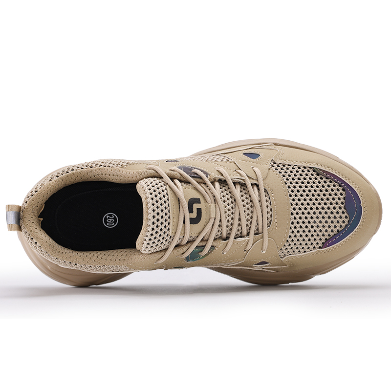 LANOUDUN Fabric Low top Outdoor Shoes Unisex Khaki