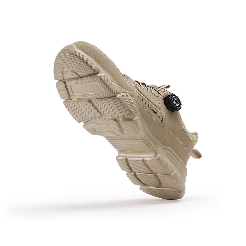 LANOUDUN Abrasion Resistant, Breathable, Impact Resistant Low top Outdoor Shoes Unisex Khaki