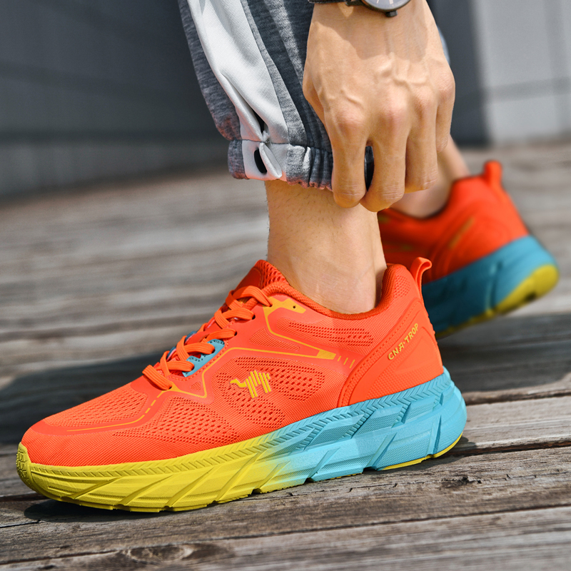 LINGHANGLUOTUO Mesh, Textile Slip Resistant And Breathable Coverage Slip Resistant And Breathable Coverage Low top