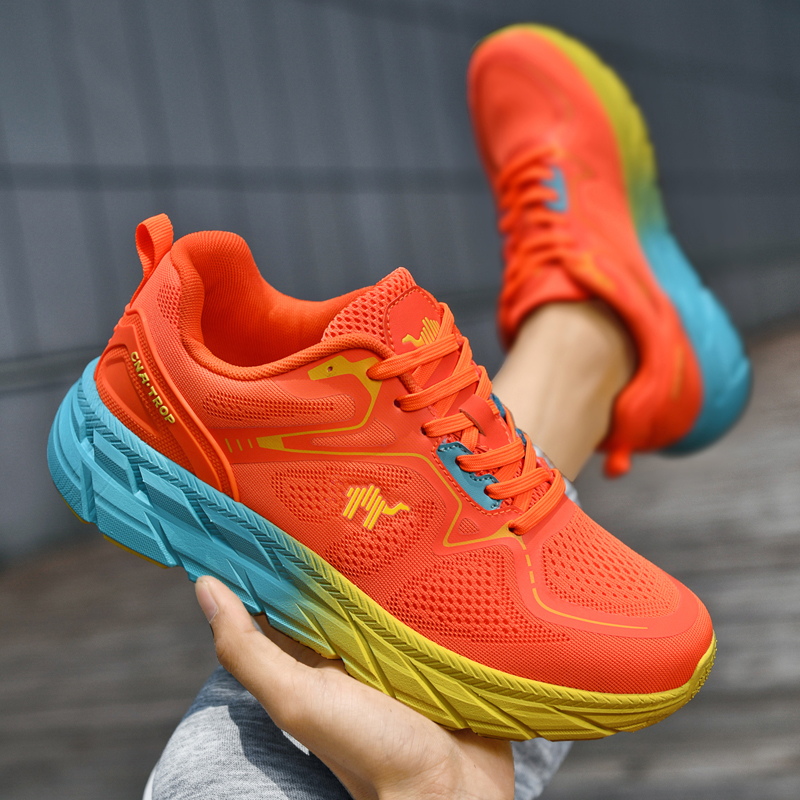 LINGHANGLUOTUO Mesh, Textile Slip Resistant And Breathable Coverage Slip Resistant And Breathable Coverage Low top