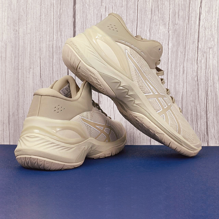 ASICS Gel Burst 28 Abrasion Resistant Low top Basketball Shoes Men’s Beige/Brown